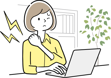 首・肩こり、頭痛